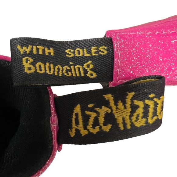 Dr. Martens Luana Hot Pink Glitter Boots Size 6 Barbie Barbiecore - Picture 7 of 11